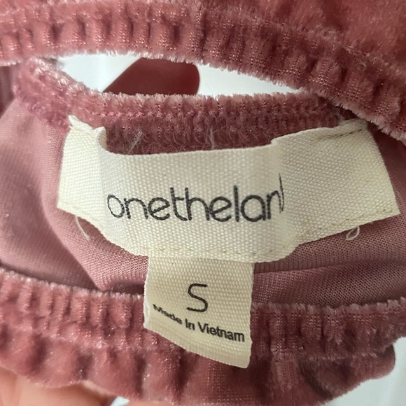 pink velvet small stretch halter lace bralette - Picture 11 of 12